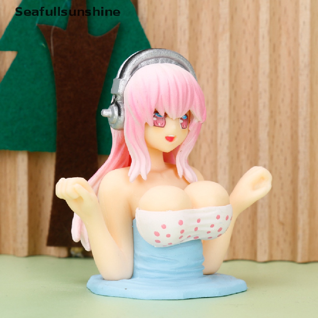 Seaf> ตุ๊กตาเขย่าหน้าอก น่ารัก เซ็กซี่ อุปกรณ์เสริม สําหรับตกแต่งรถยนต์ - รูปที่ 6