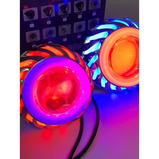 ไฟโปรเจคเตอร์ ไฟหน้า มอเตอร์ไซค์ LED H-020