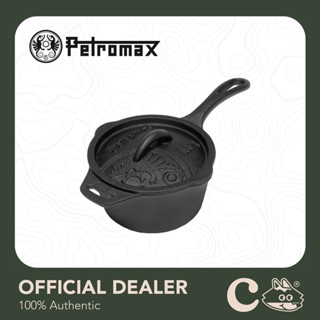 [ของแท้ มีประกัน] Petromax Cast Iron Saucepan : หม้อเหล็กหล่อมีแขนจับ หม้อต้มชาบู