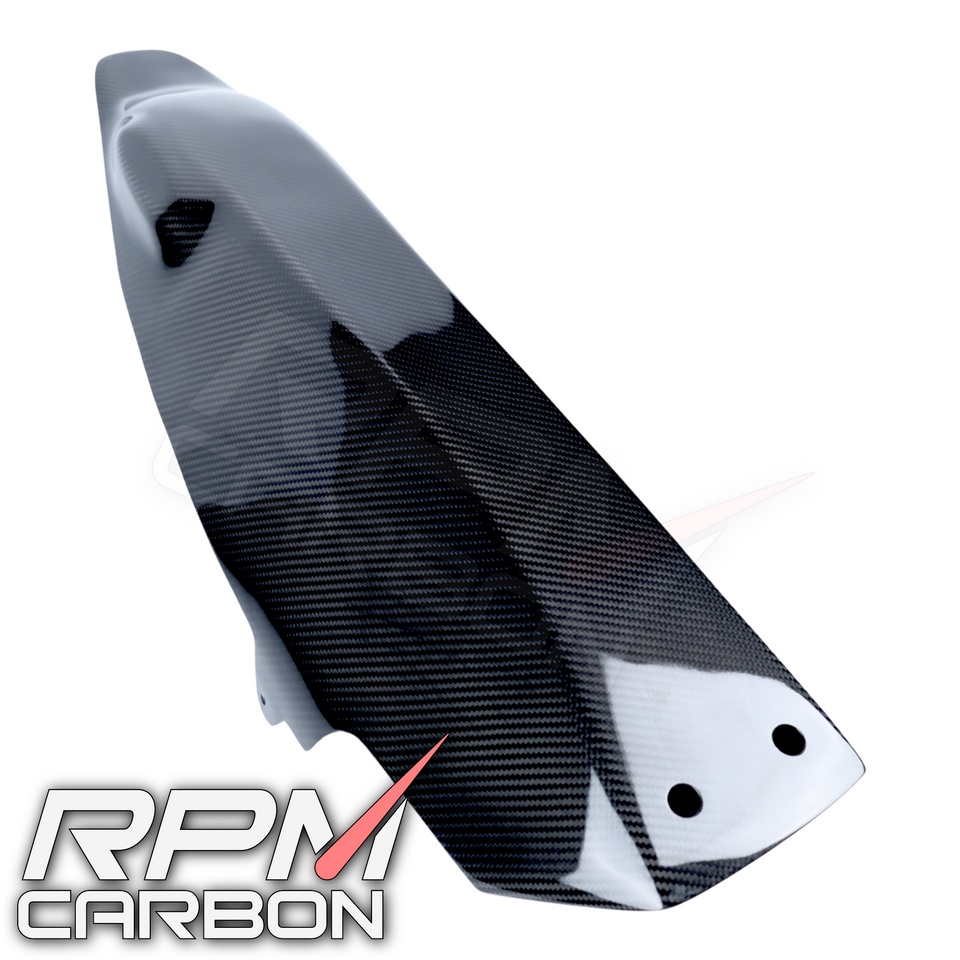 อกล่าง เพียวคาร์บอน Kawasaki ZX-10R ZX10 Carbon Fiber Race Belly Pan