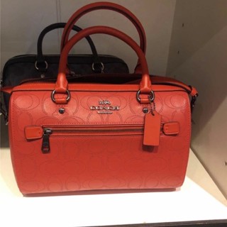 ROWAN SATCHEL IN SIGNATURE LEATHER (COACH 1006)