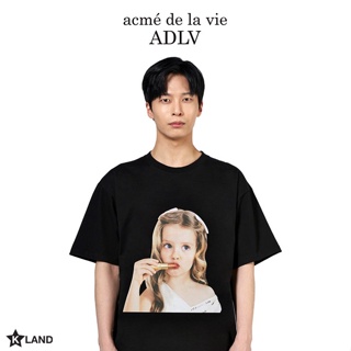 ADLV ( acmé de la vie) BABY FACE SHORT SLEEVE T-SHIRT LIP STICK (ADL21TS0005U)