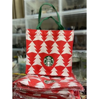 Starbucks canvas Bag collection Christmas 2022 🇹🇭