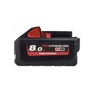 MILWAUKEE No.M18 HB8 Lithium-Ion Battery, 18V 8.0Ah Factory Gear By Gear Garage