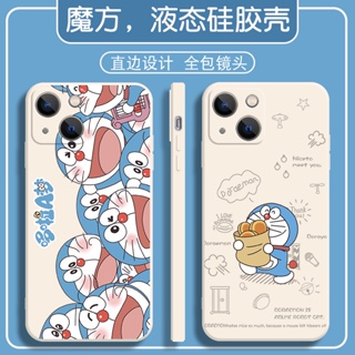 Doraemon เคสไอโฟน iPhone 8 Plus case X Xr Xs Max Se 2020 cover เคส iPhone 13 12 pro max 7 Plus 11 14 pro max