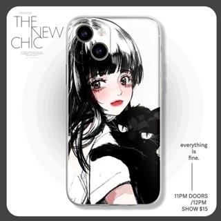 Girl comics เคสไอโฟน iPhone 11 8 Plus case X Xr Xs Max Se 2020 cover เคส iPhone 13 12 pro max 7 Plus 14 pro max