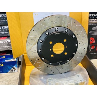 จานขยาย จานเบรค เจาะรู เซาะร่อง RUNSTOP ตรงรุ่น SUZUKI SWIFT 285 320 พร้อมขาต่อตรงรุ่น Disc Brake oversize