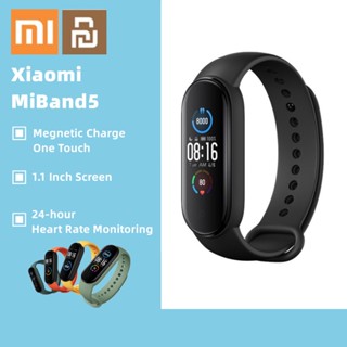 Xiaomi Band 5 Smart Watch เหมาะสําหรับ Xiaomi, iPhone, การตรวจจับอัตราการเต้นของหัวใจของสร้อยข้อมือกีฬา Huawei, การชําระเงิน NFC, การชาร์จแม่เหล็ก