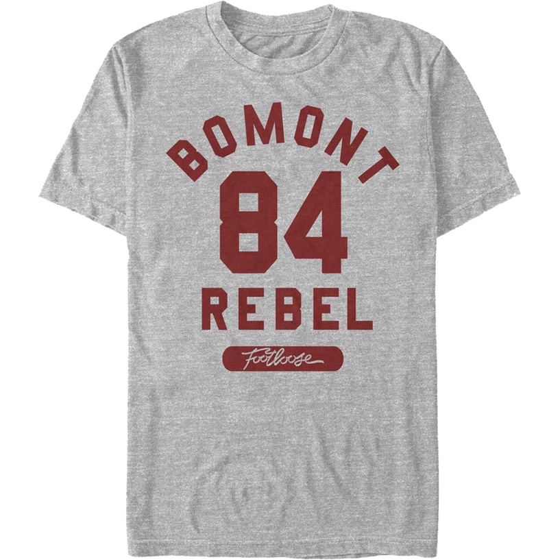 Bomont Rebel Footloose T-Shirt เสื้อคู่ เสื้อยืดเข้ารูป เสื้อยืดคอกลม