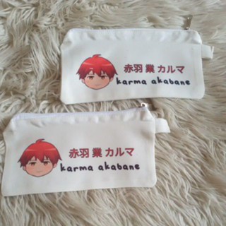 Karma Pinsil Holder Akabane Tepak ที่ใส่เครื่องเขียน ลิปสติก ที่ใส่เครื่องสําอาง เจาะผ้าใบ