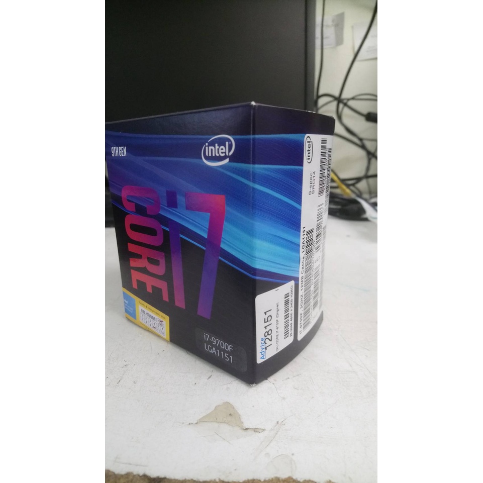 CPU INTEL COER I7 9700F