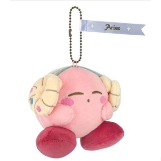 B[ส่งตรงจากญี่ปุ่น] พวงกุญแจตุ๊กตา Kirby Super Star Horoscope Aries Japan New