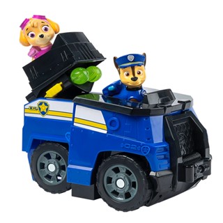 Paw PATROL 2 in 1 ชุดของเล่นยานพาหนะกู้ภัย ขนฟู สําหรับเด็ก 16789