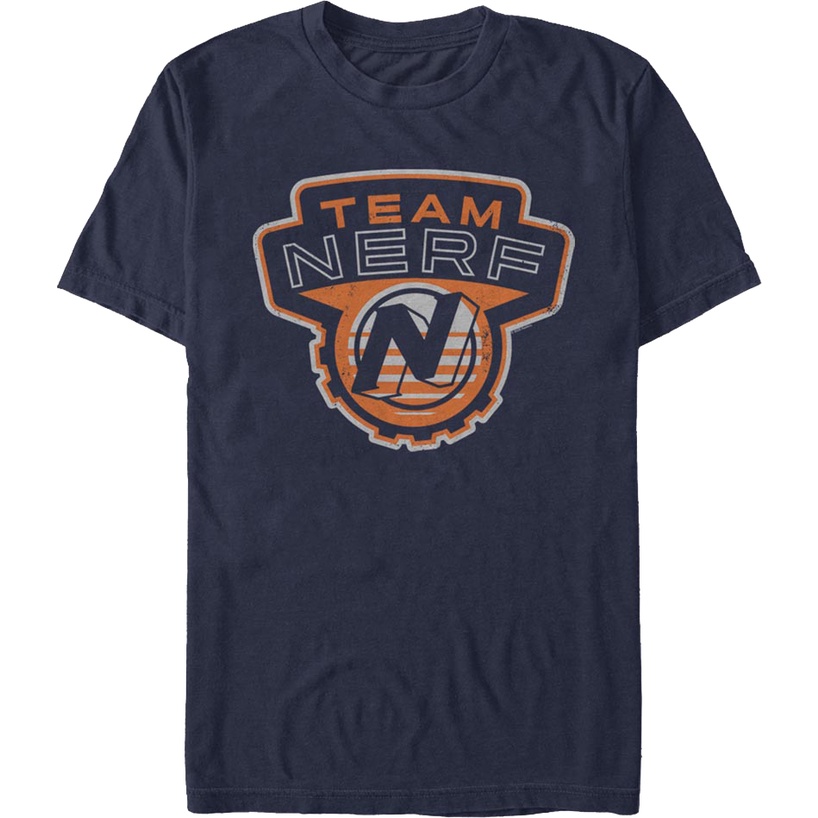Team Nerf T-Shirt เสื้อยืด cotton เสื้อขาว Tee เสื้อโอเวอร์ไซ