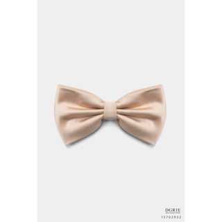 Tortilla Silk Bowtie-โบว์ไทผ้าไหมสีน้ำตาลอ่อน