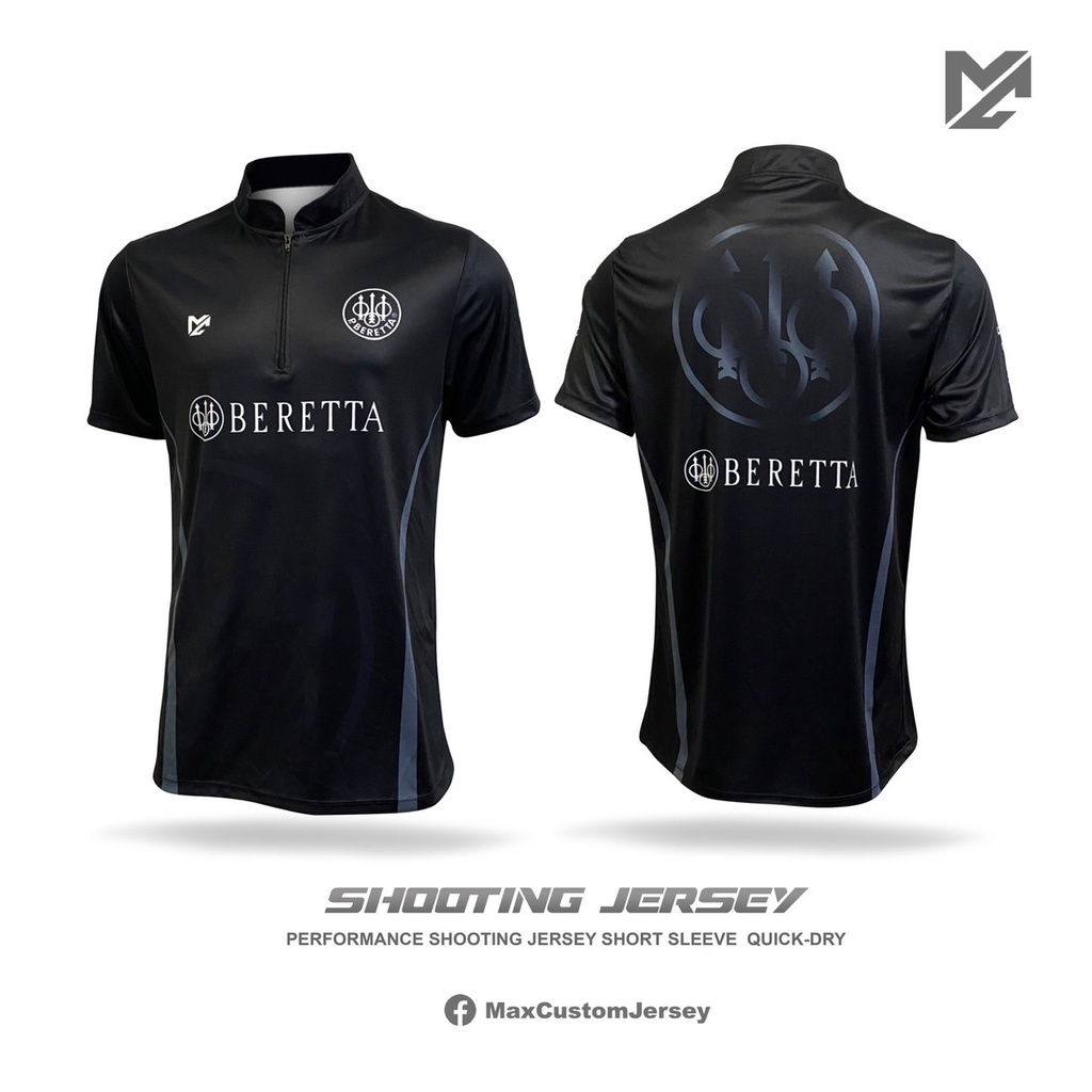Max Custom Jersey เสื้อยิงปืนแบบใหม่ BERETTA