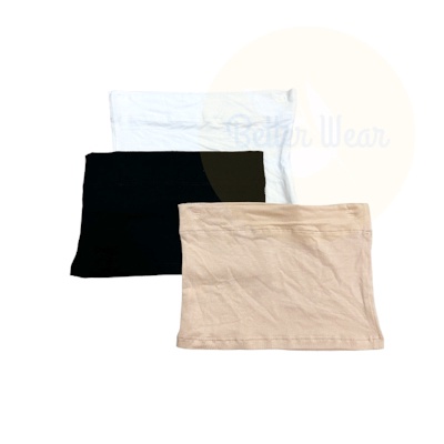 Spandex 015 เกาะอกตัวสั้น เนื้อผ้าสแปนเด็กซ์ ฟรีไซส์