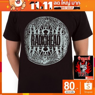 เสื้อวง Radiohead เสื้อยืดลาย เรดิโอเฮด เสื้อวินเทจ เสื้อยืดผช เสื้อวินเทจ RCM1241