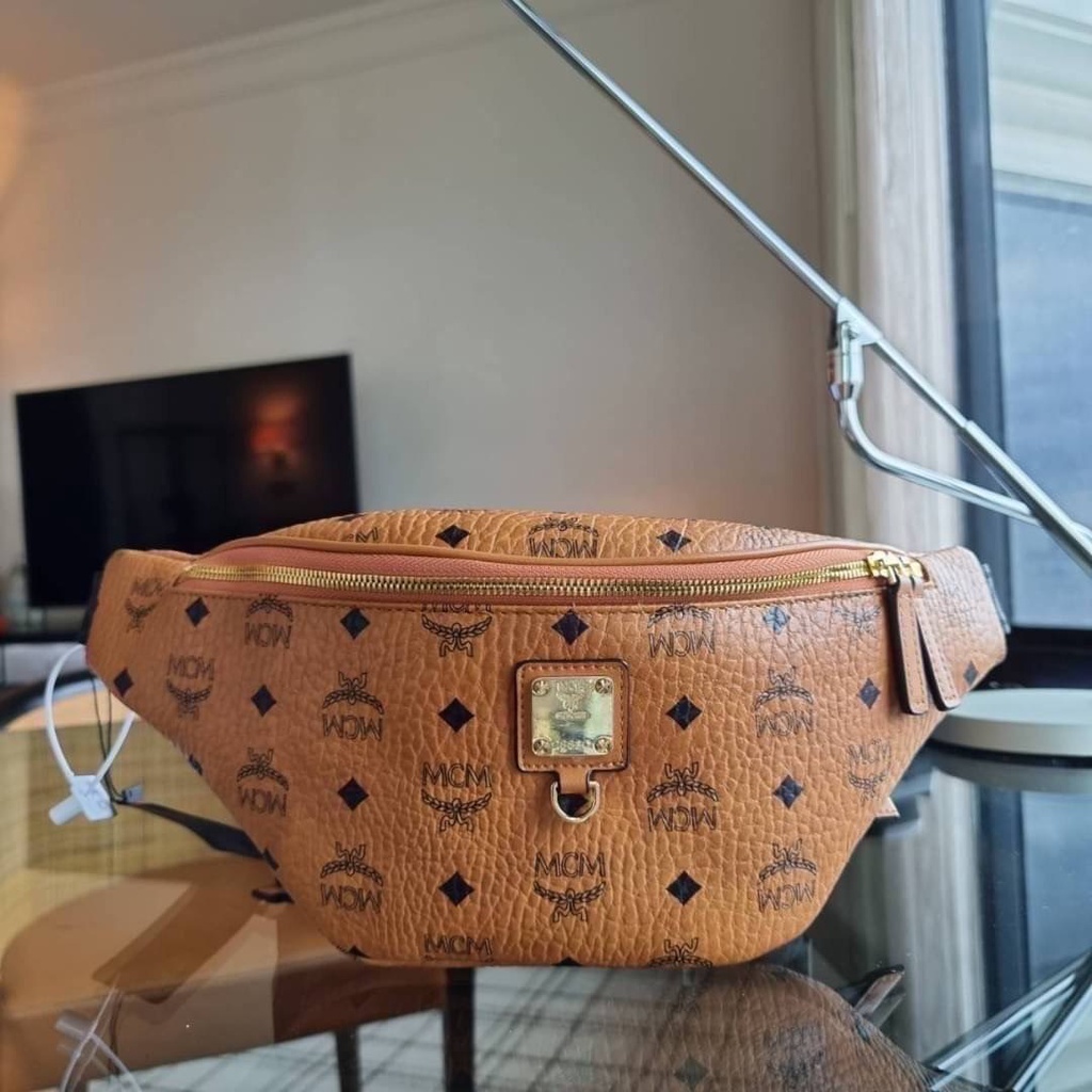 MCM FURSTEN BELT BAG IN VISETOS Shopee Thailand