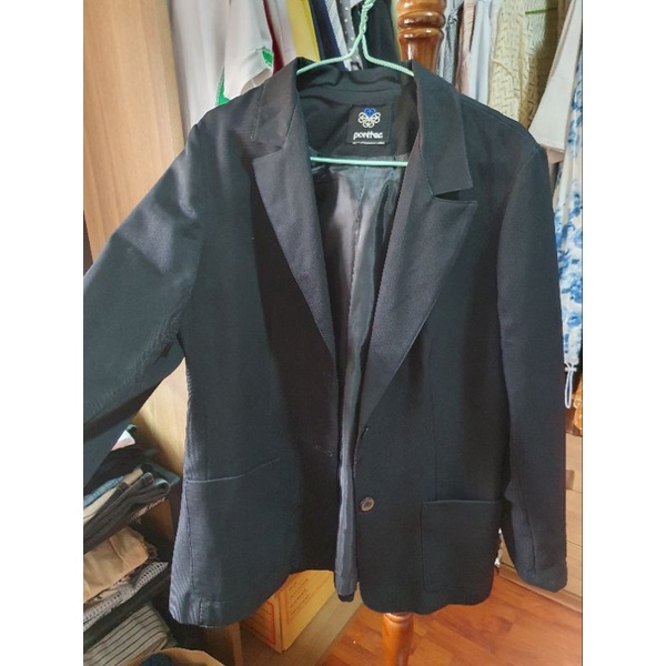ส่งต่อเสื้อblazerสูทสีดำ