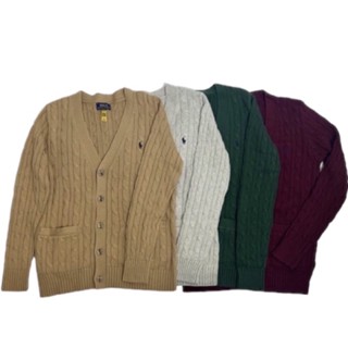 Polo Ralph Lauren CARDIGAN Cable-Knit Wool-Cashmere