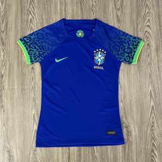 BRASIL เสื้อฟุตบอลผู้หญิง เสื้อทีมชาติ  เสื้อบอล งานดีมาก ทรง Lady คุณภาพสูง เกรด AAA