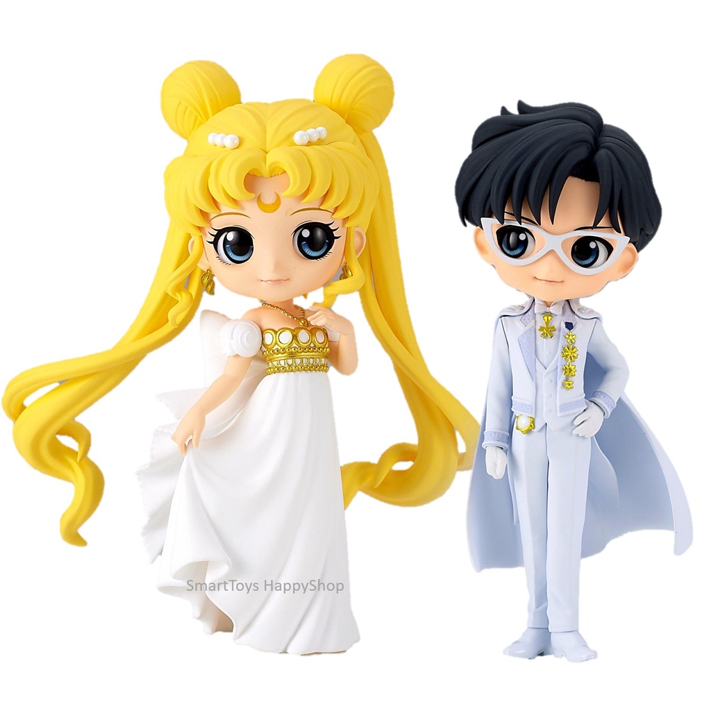 เซ็ตคู่ฟิกเกอร์โมเดลการ์ตูนแอคชั่นสุดเท่ห์จาก sailor moon & tuxedo mask wedding Special Edition