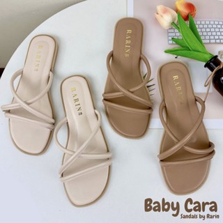 💞 Rarin [ Baby Cara ] 💞 36 - 41 รองเท้าแตะน่าร้าก สายนิ่ม พื้นนุ่ม **เท้าอวบ/เท้ากว้าง บวกเพิ่ม**