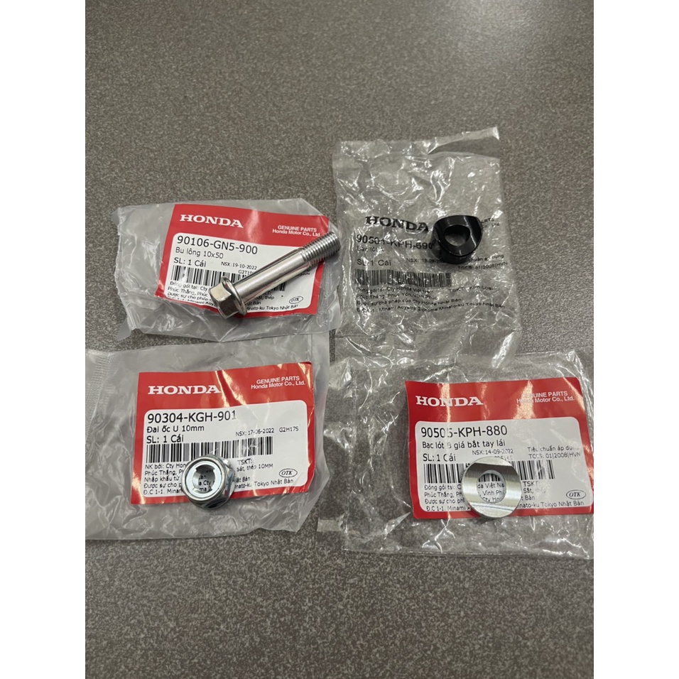 Dong ชุดสกรู (4 ชิ้น) สําหรับอนาคต neo Future x Future 2 90304KGH901 90501KPH690 90106GN5900 90505KP