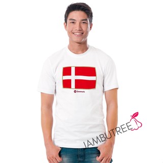 Jambutree 2022 FIFA World Cup Logo Qatar Denmark Football Team Supporter T-Shirt Streetwear Tee Bola Sepak Tshirt Baju