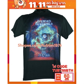 เสื้อวง Avenged Sevenfold เสื้อยืดแฟชั่นวงดนตรี เสื้อวินเทจ อะเว็นจด์เซเวนโฟลด์ A7X A7x1588