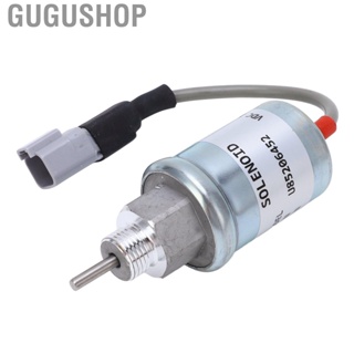 Gugushop 12V Fuel Shut Off Solenoid Valave 185206452 Strong Strength Replacement For Perkins GG ‑ 402D‑15 GH 403D‑07