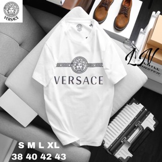 versace  เสื้อยืดแขนสั้น