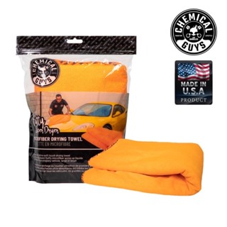 (ของแท้💯%) FATTY SUPER DRYER MICROFIBER DRYING TOWEL,25" X 34" : ChemicalGuys ผ้าไมโครไฟเบอร์เช็ดแห้งอย่างดี Fatty Angry