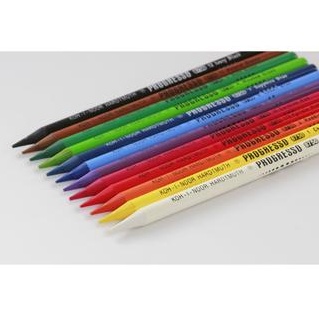 ดินสอสีไม้ไร้เนื้อไม้ Koh-i-Noor Hardtmuth รุ่น Progresso - ชุด 12 สี (ผลิตจากสาธารณรัฐเช็ก)