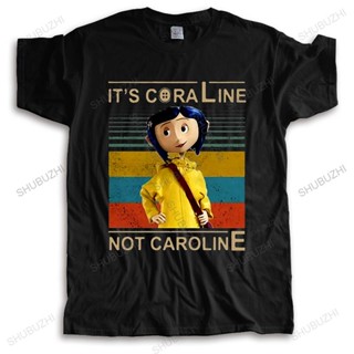 New Mens summer t shirt short sleeve O-neck hot sale It‘S Coraline Not Caroline fashion cotton High Quality tshirt for b