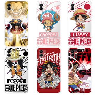 เคส ซัมซุง Samsung Galaxy A04 A04S Case การ์ตูน One Piece Luffy Soft TPU เคสซิลิโคน โทรศัพท์มือถือ เคส