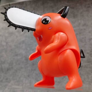 โมเดล โปจิตะ (PoChiTa) Mascot จากเรื่อง Chainsaw Man ขนาด 12-13 cm. น่ารักมากๆ ขยับแขนและขาได้ เลื่อยข้างหน้าขึ้นลงได้