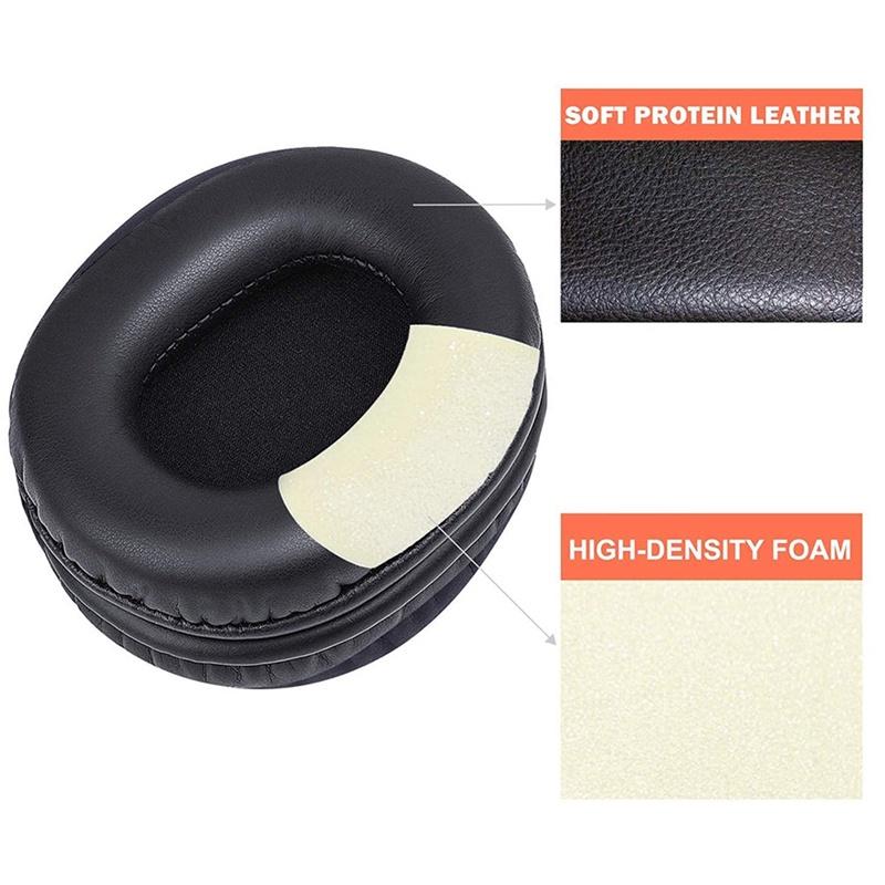 สําหรับ Audio Technica M50XBT M50RD MSR7 M50 M50X M40X M30X M20X SX1 ATH M-Series หูฟัง Earpads เบาะฟองน ้ ํา Earmuffs เปลี ่ ยนฝาครอบ