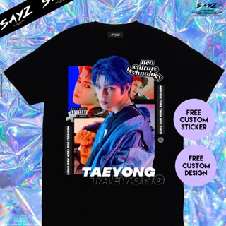 เสื้อยืดแฟชั่น Kaos Taeyong NCT 127 NCT 2020 NCT U Neo City Kaos Kpop Nctzen เกาหลีสไตล์ Kaos KpopStreetwear ผู้ชาย T เส