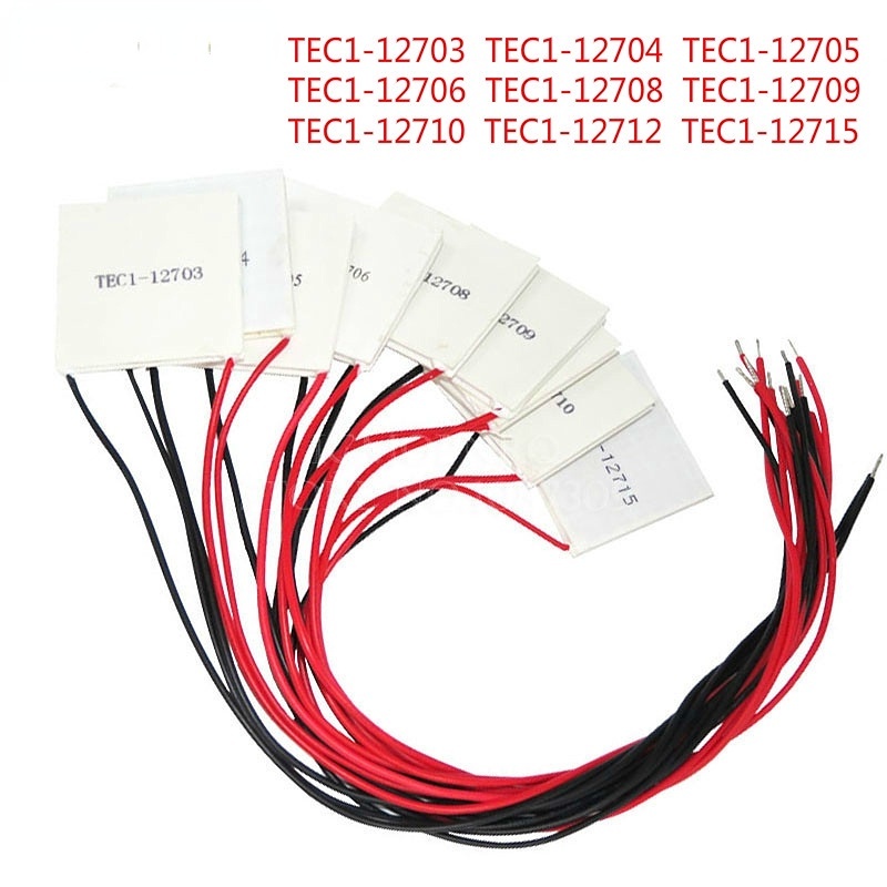 TEC1-12705 Thermoelectric Cooler Peltier TEC1-12706 TEC1-12710 TEC1-12715 40*40 มม.Peltier 12703 127