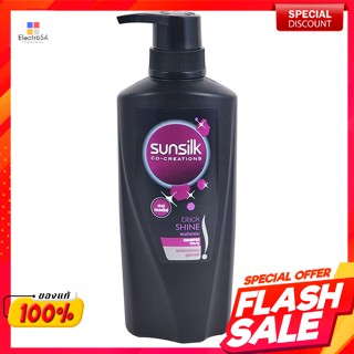 ซันซิล แชมพู สูตรผมดำเงางาม 425 มล.Sunsilk Shampoo Black and Shiny Hair Formula 425 ml.