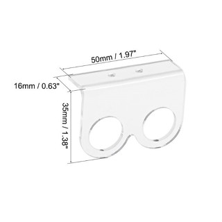 Acrylic Ultrasonic Sensor Mounting Bracket For HC-SR04 Module เซนเซอร์วัดระยะทาง สินค้าพร้อมส่ง