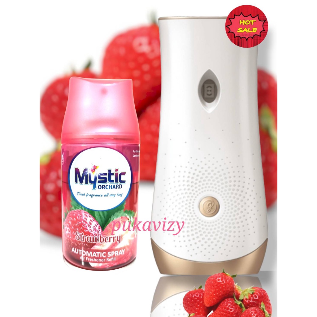 สเปรย์น้ำหอมปรับอากาศ MYSTIC ORCHARD ฆ่าเชื้อ ใช้กับเครื่องจ่ายสเปรย์อัตโนมัติ