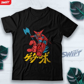 เสื้อยืด พิมพ์ลาย Getter Robo 042 Getter Robo สําหรับผู้ชาย