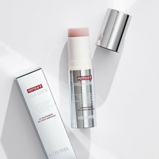 คอลลาเจนแบบแท่ง MEDIPEEL Peptide 9 Mela Stick ขนาด 10g. Anti Wrinkles Skin Blemishes Freckles Sign Moisture Neck