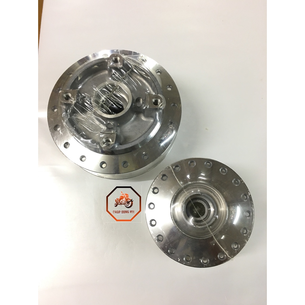 ดุมโครเมียม gantang chrome lc135 4s 5s lc4s lc5s yamaha 125z y125zr 125zr y125 lagenda 110/115 buyun