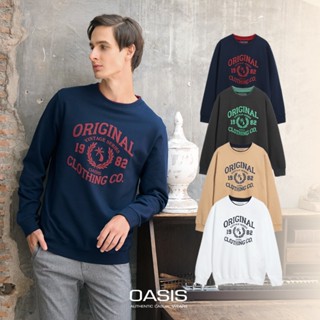 OASIS เสื้อสเวสเตอร์ รุ่น MSW-1769 เสื้อกันหนาว เนื้อผ้าคอตตอน100% ใส่สบาย