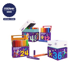 Mideer มิเดียร์ WASHABLE MARKER ปากกาเมจิกลบได้ MD4070, MD4079