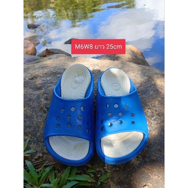 รองเท้าcrocs ของแท้มือ2 ไซส์25.5cm.